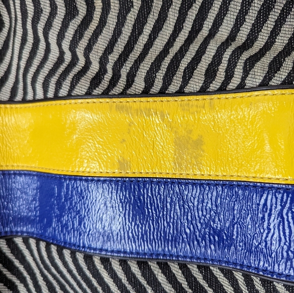 L.A.M.B Zebra Print Shoulder Bag - Picture 3 of 6